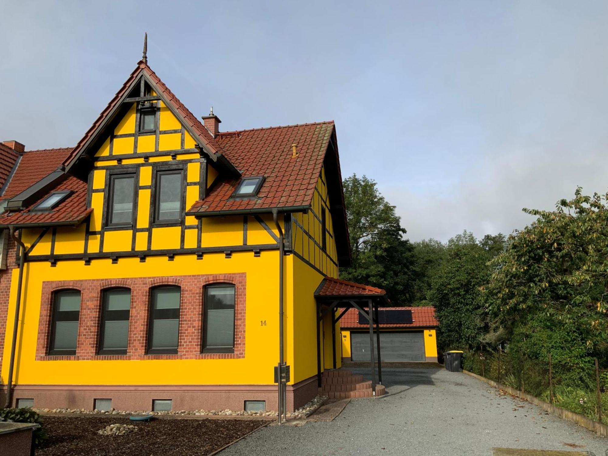 Neurenovierte Fewo Harztor Nordhausen Ngoại thất bức ảnh